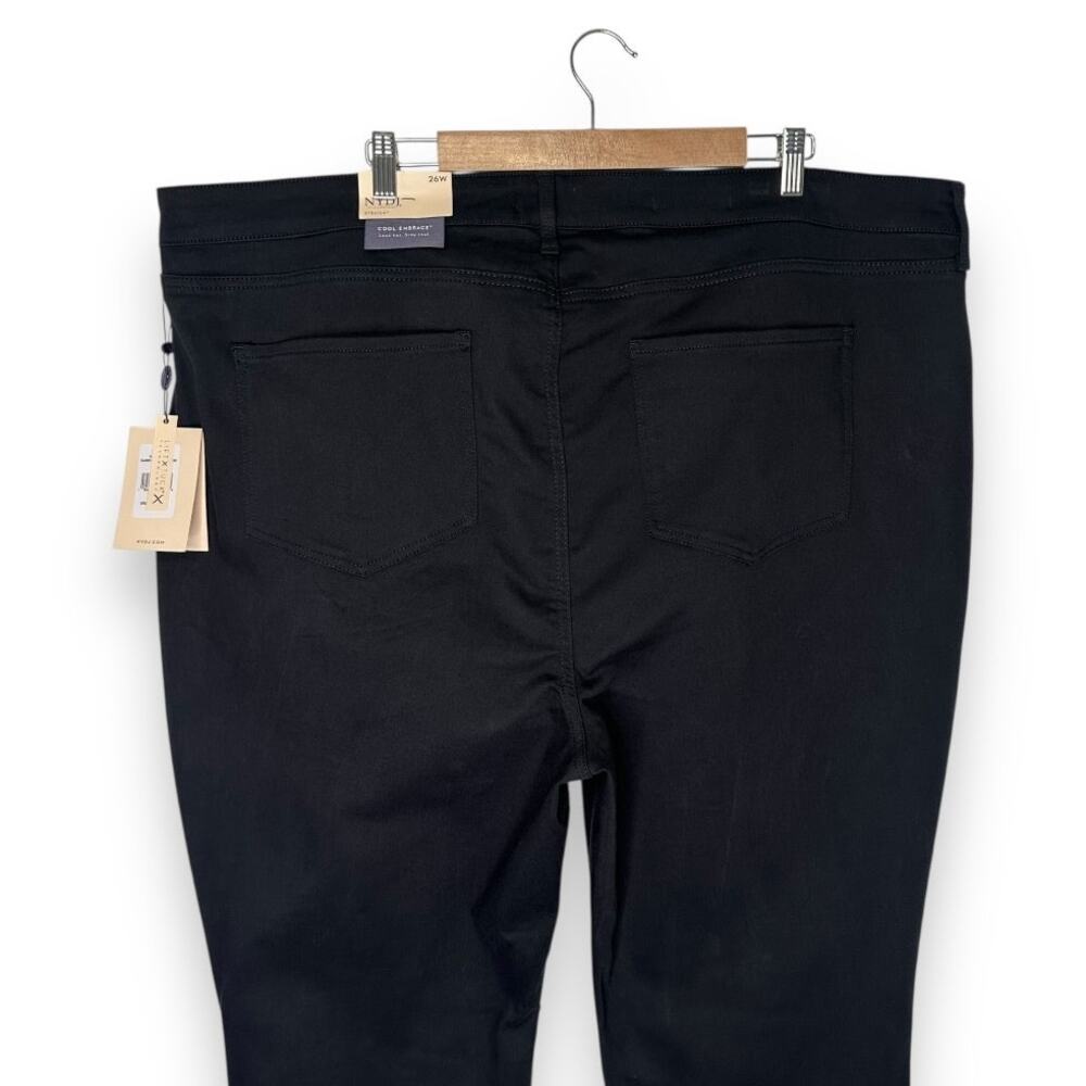 NYDJ NWT Women's Ellison High Rise Straight 31 Inseam Jeans Size 26W Black - Picture 5 of 13